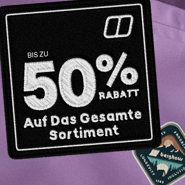 Bis zu 50 % Rabatt