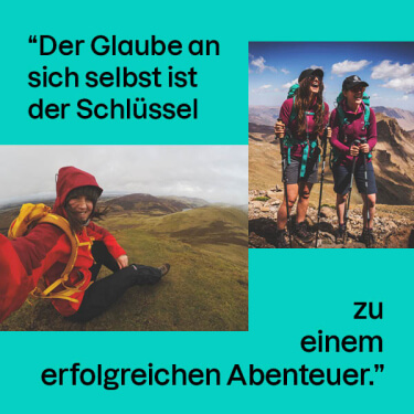 "Self-belief is key before an expedition."