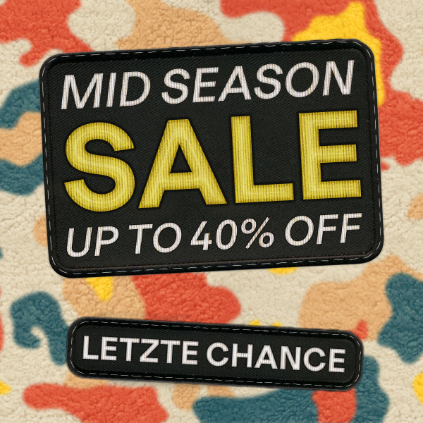 Tick-tack! Unser Mid Season Sale geht bald zu Ende und wir möchten nicht, dass du es verpasst. Besorge dir jetzt ein Schnäppchen, bevor es zu spät ist!   Wir haben einige unserer Sale Favoriten ausgewählt, die noch vorrätig und bereit sind, zu rocken. Los geht's!