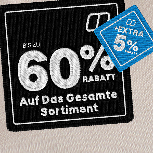 Bis zu 60 % Rabatt