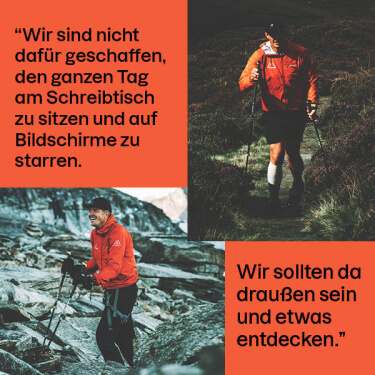 "Wir sollen da draußen sein"