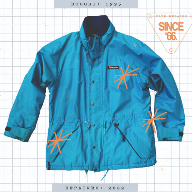 2.	If it’s Berghaus, it’s built to last.
