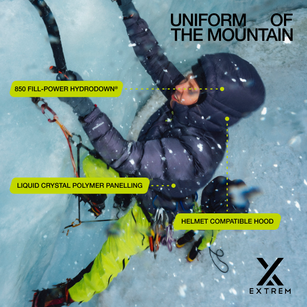 THE MTN ARETE  ULTRA DOWN HOODY 
