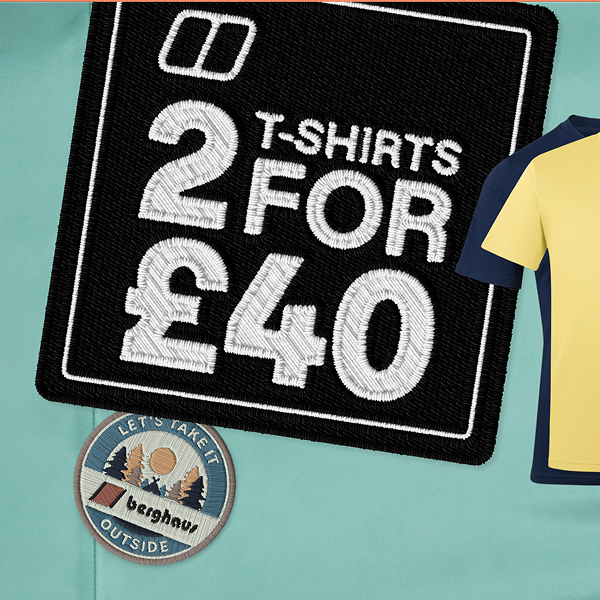 Grab 2 Tees for £40