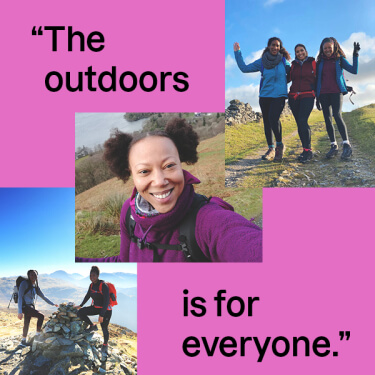 "The outdoors is for everyone"
