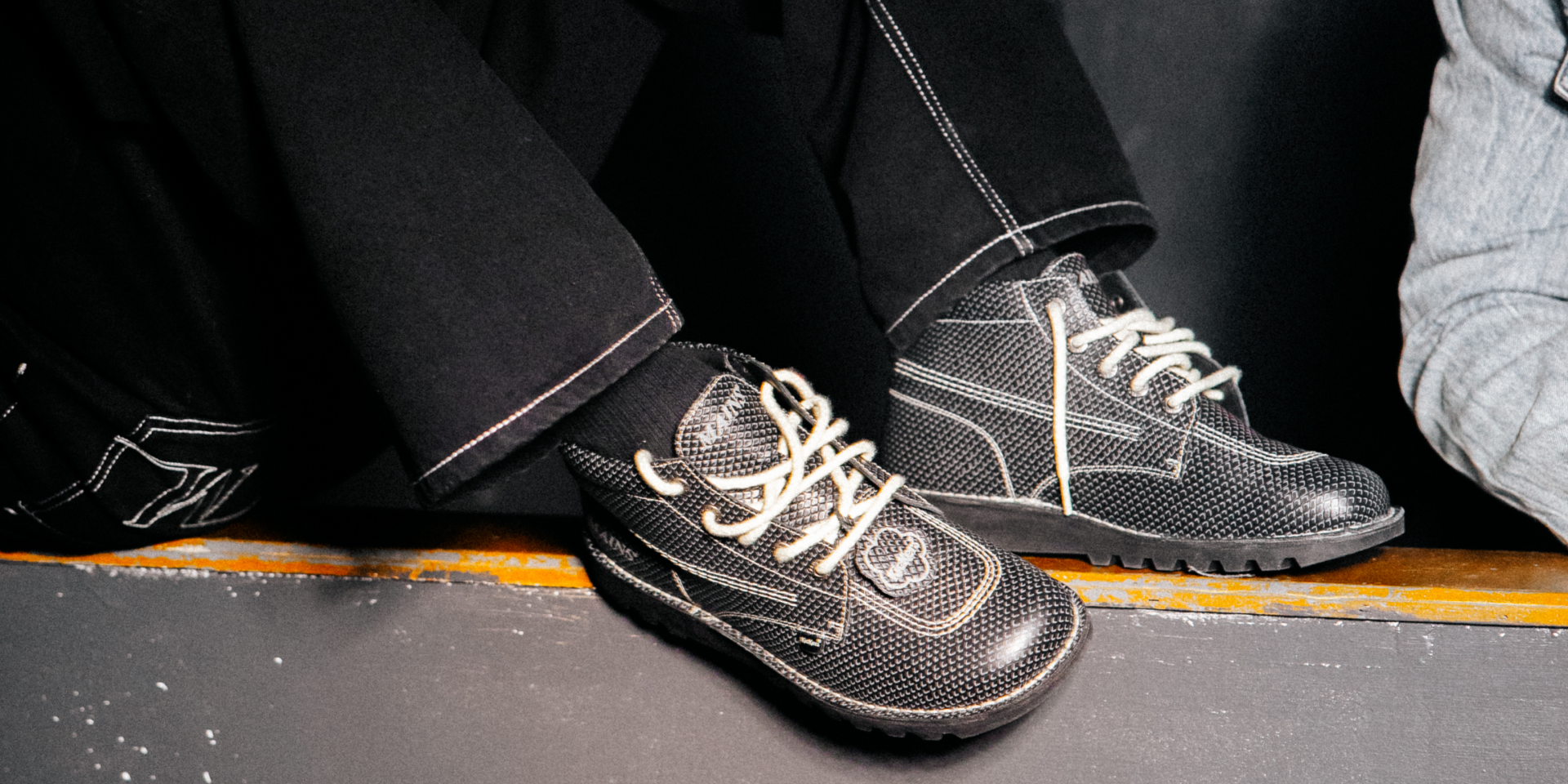 Kickers x Mains shoes