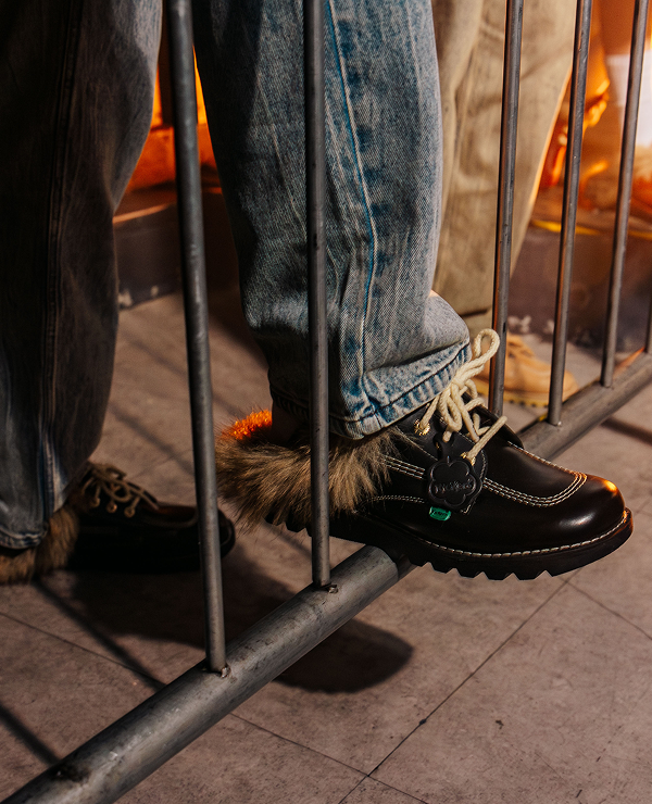Kickers x Mains shoes