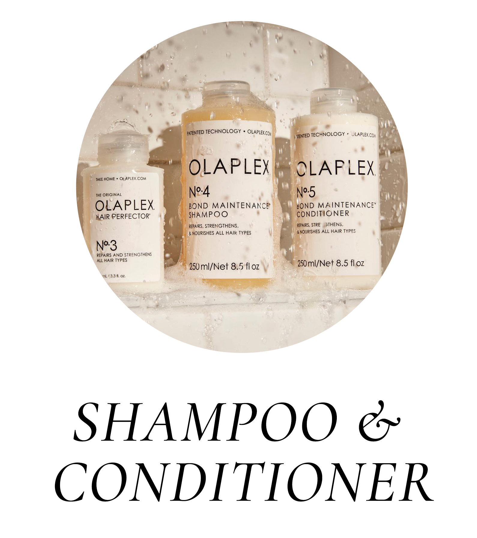 Shampoo & conditioner