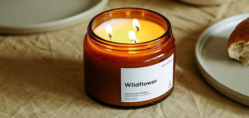 wildflower earl of east candle