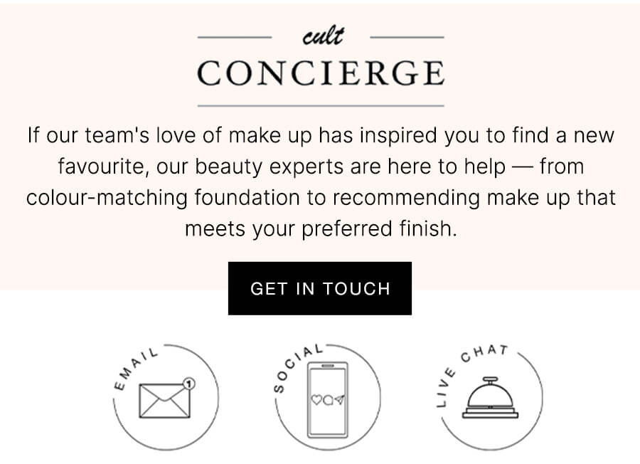 make up campaign cult concierge