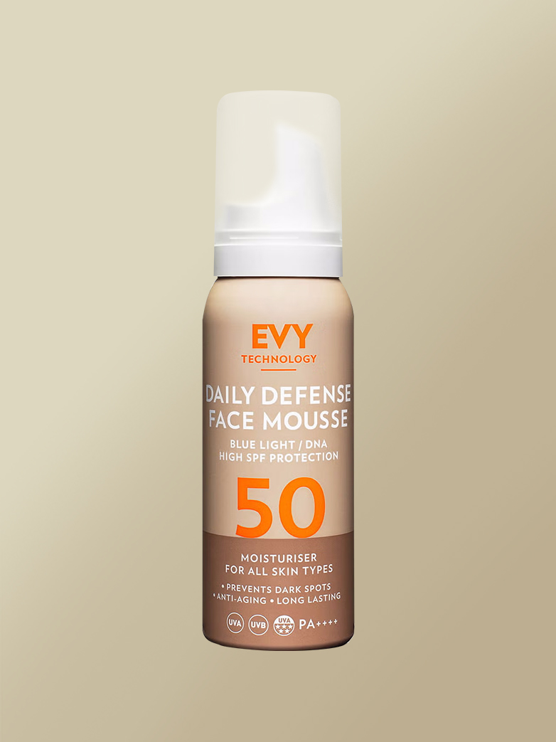 EVY TECHNOLOGY SPF DAILY DEFENSE FACE MOUSSE SPF50