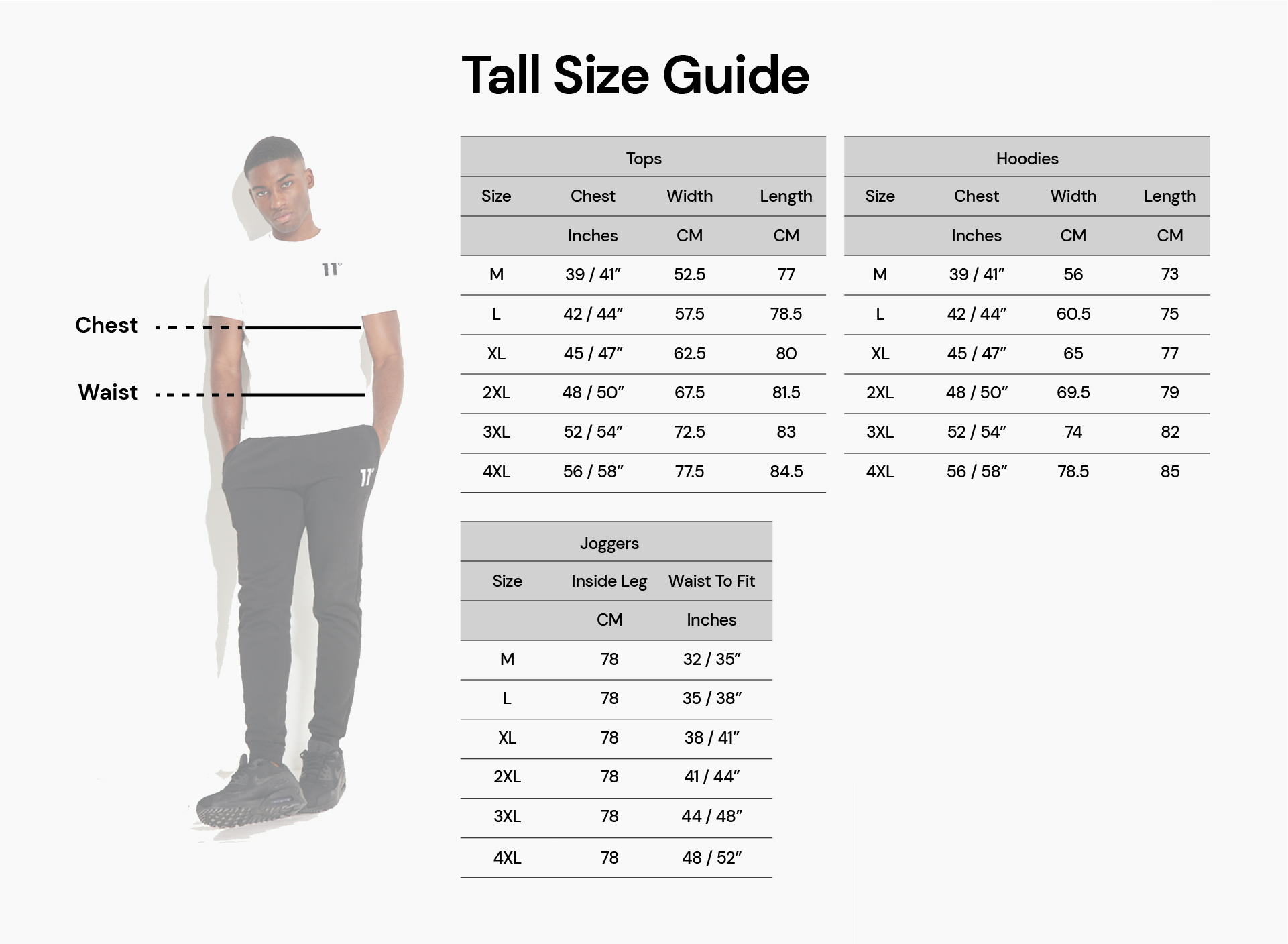 Size Guide - BUNKER 27