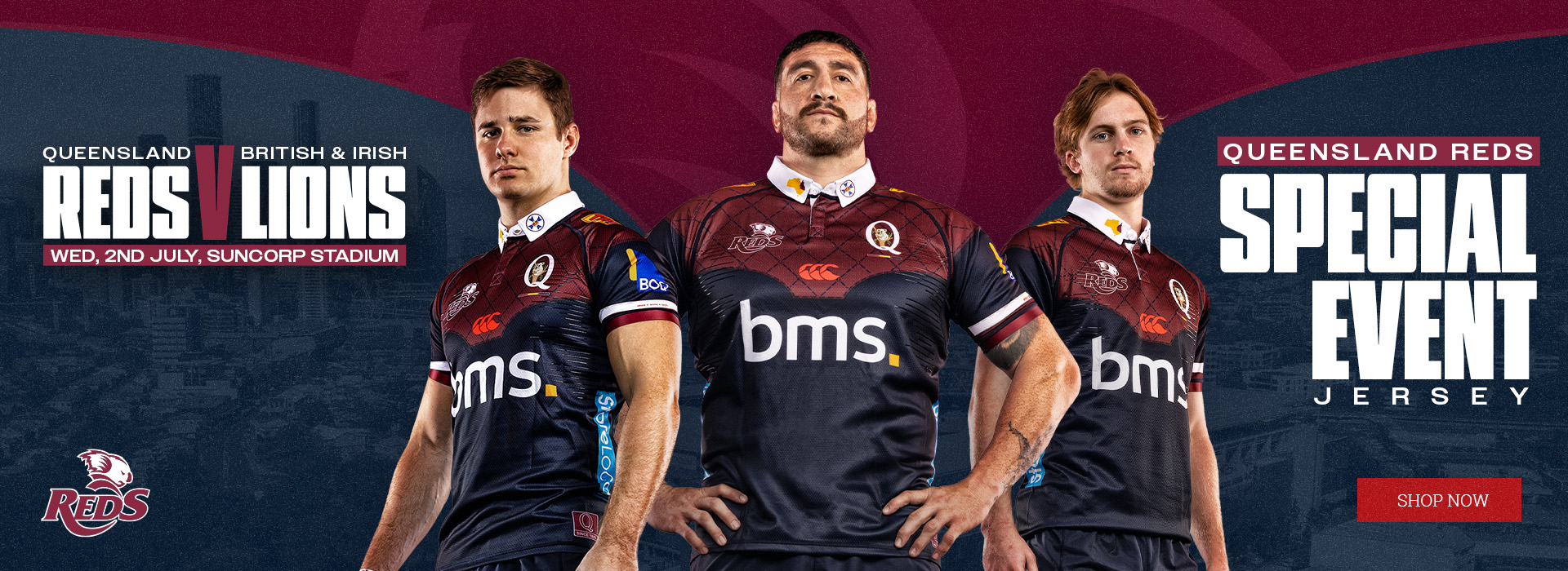 Queensland Reds vs British Irish Lions