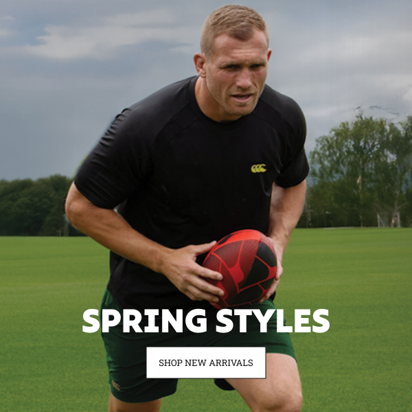 People playing rugby wearing Canterbury Shorts and T-Shirts