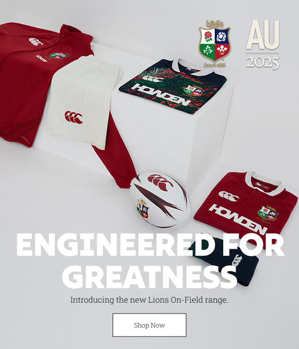 New British Irish Lions On-field Range