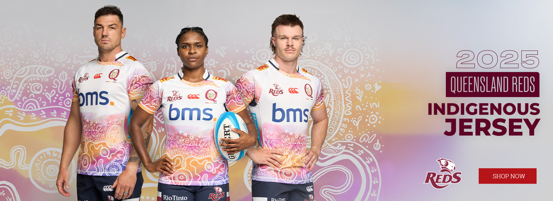 2025 Queensland Reds Indigenous Jerseys