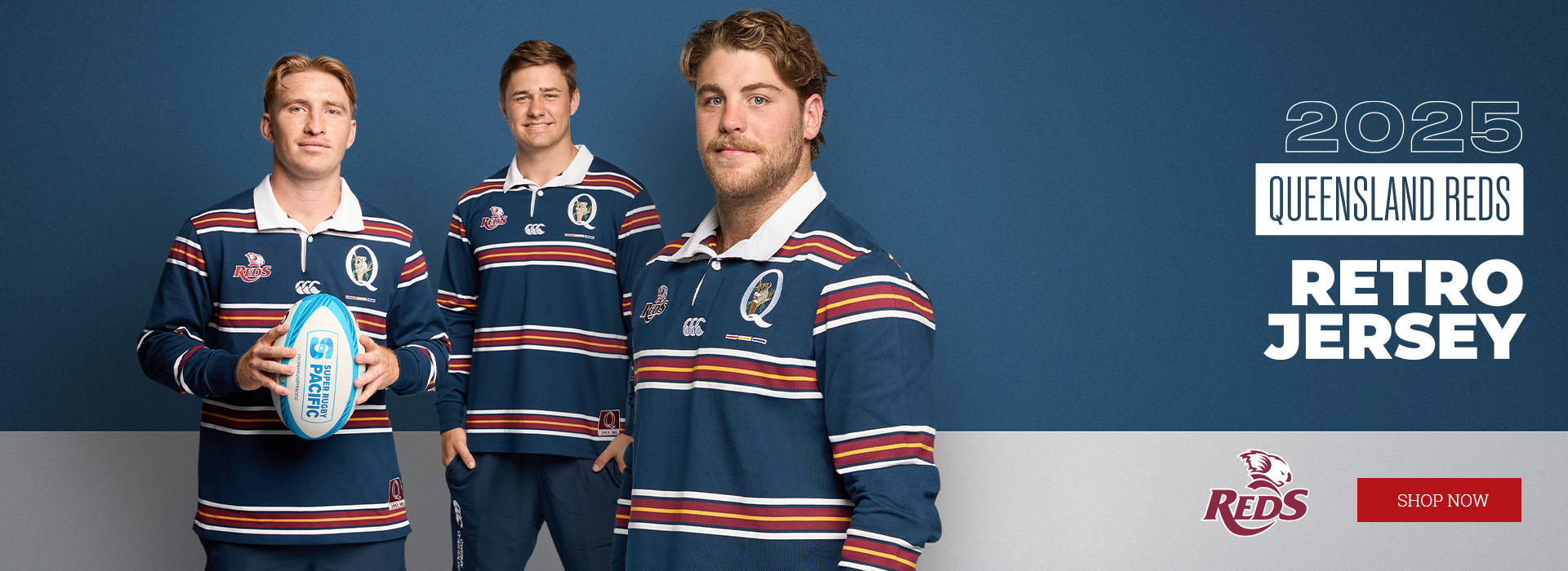 2025 Queensland Reds Retro Jerseys