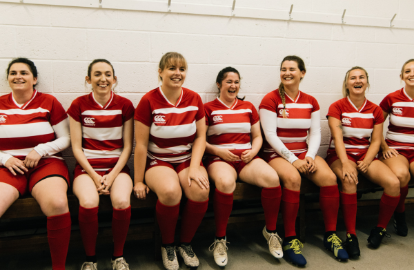 Women wearing CCC jerseys