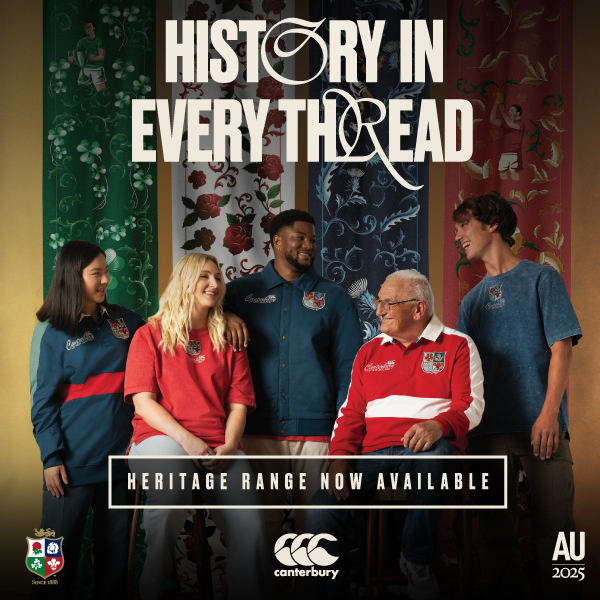 Canterbury Australia New Arrivals British Irish Lions Heritage Range