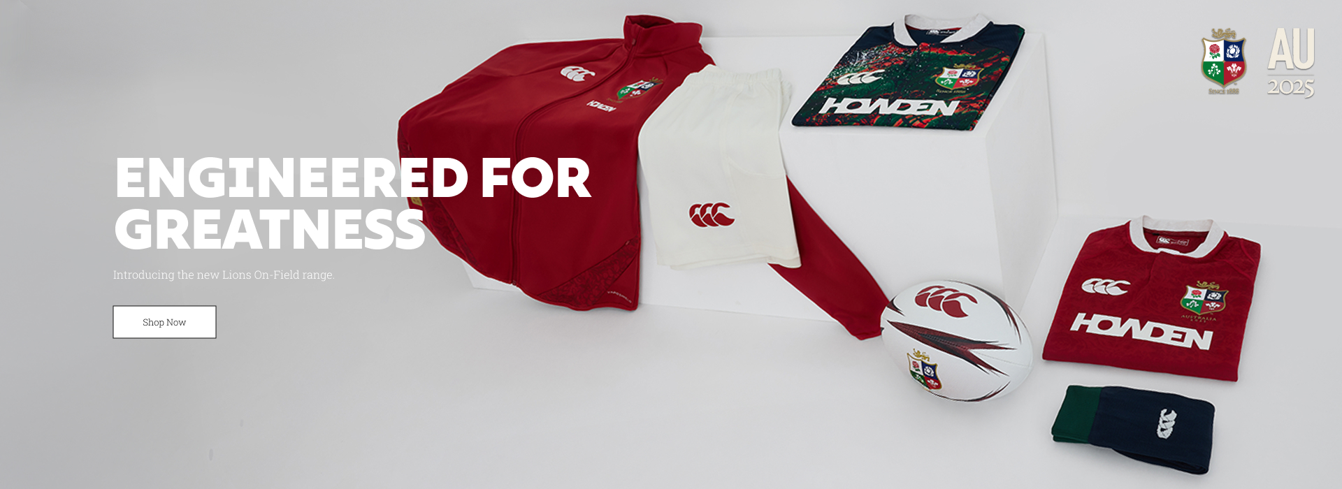 New British Irish Lions On-field Range