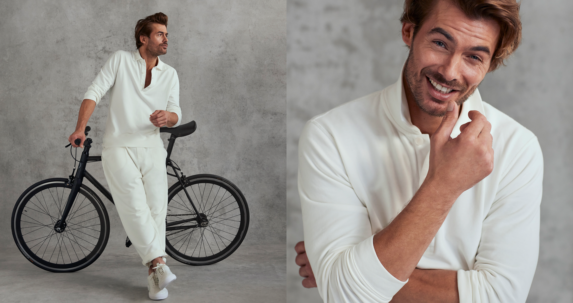 september lookbook sweatshirt and joggers