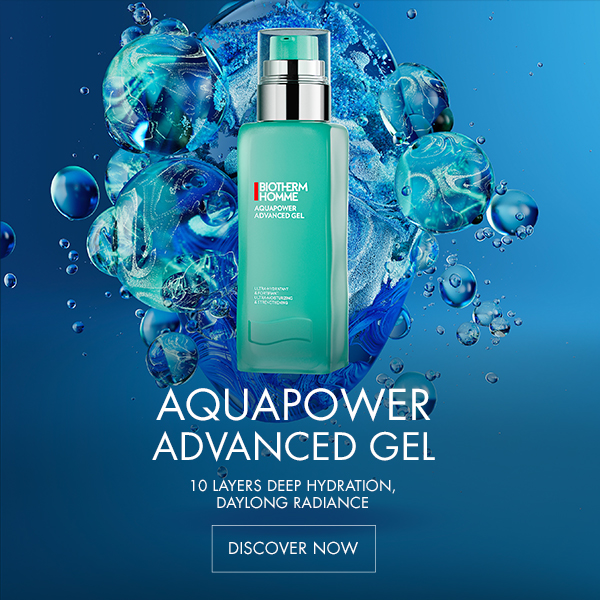 Aquapower Advanced Gel 10 layers of deep hydration daylong radiance. discover now