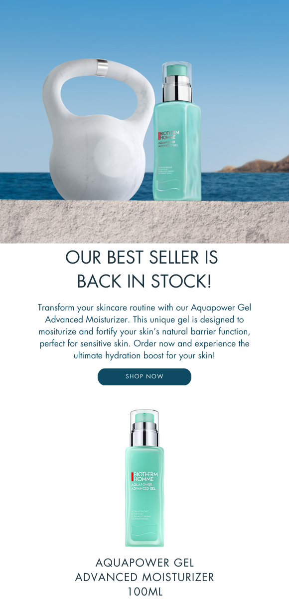 Aquapower back in stock!