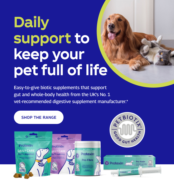 Daily support to keep your pet full of life. Easy-to-give biotic supplements that support gut and whole-body health from the UK's No. 1vet recommended digestive supplement manufacture. Shop Range 