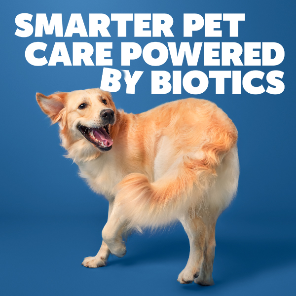 Smarter Pet Care Powered By Biotics