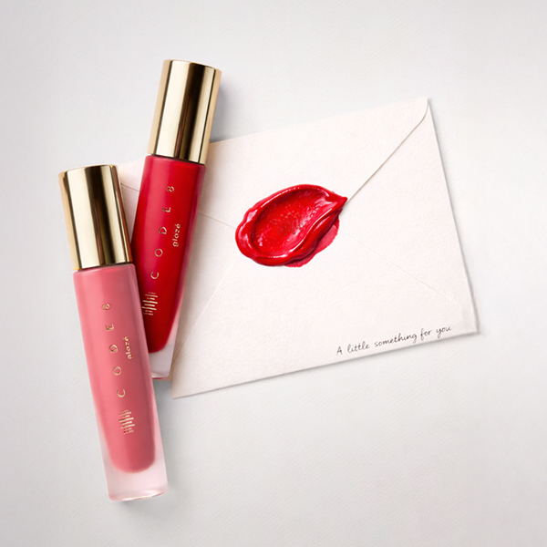 Two Glazé Lip Lacquers. On us.