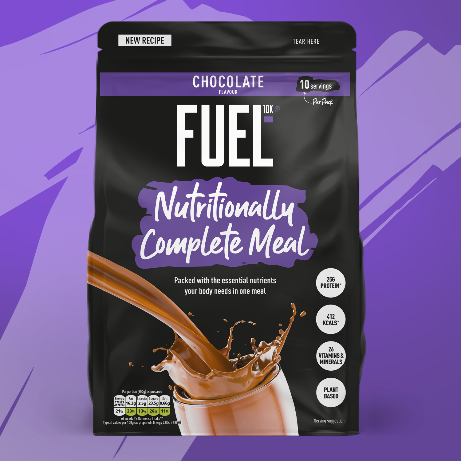 FUEL10K. Shop Nutritionally Complete Meal Shake - Chocolate flavour