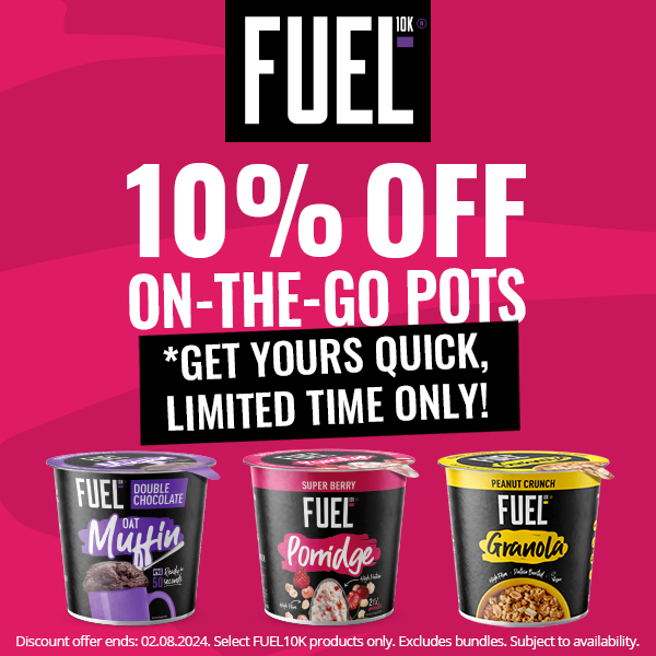 FUEL10K.10% off on the go pots. Get your quick, limited time only! Offer ends 2nd August 2024