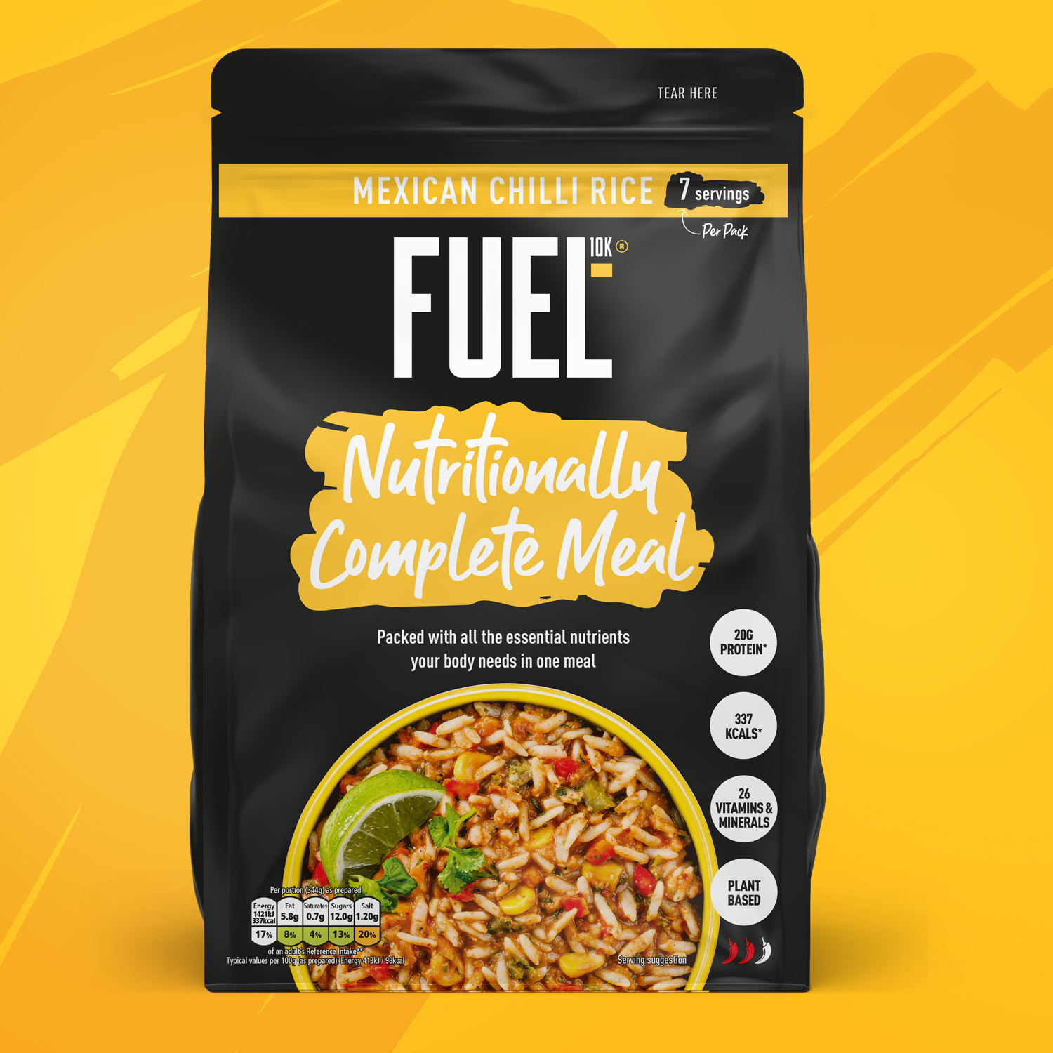FUEL10K. Shop Nutritionally Complete Meal Rice - Mexican Chilli flavour