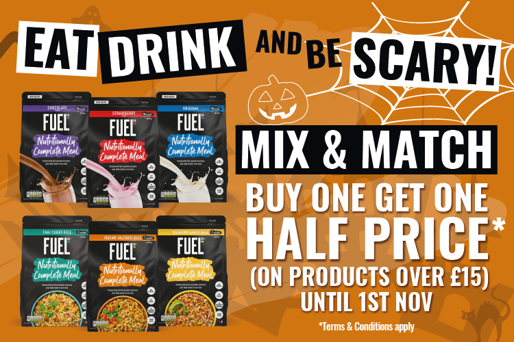 Spooktastic Offer. Mix nd Match. Buy one get one half price*(on products over £15) Until 1st Nov. * Terms and Conditions apply.