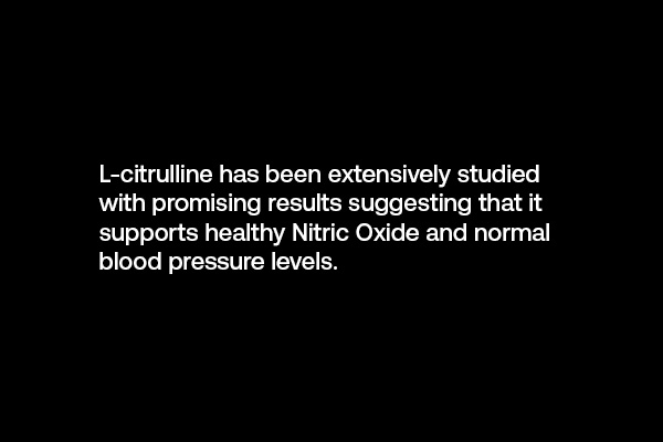 Black banners with clinical studies - L-citrulline