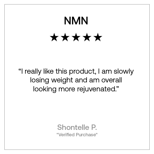 I really like this product, I am slowly losing weight and am overall looking more rejuvenated. - Shontelle P.