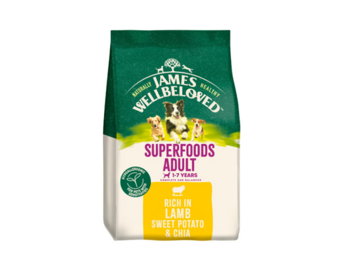 Save 20% on Adult Lamb with Sweet Potato & Chia Dry Dog Superfoods 10kg