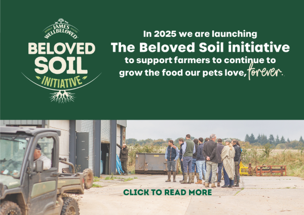 In 2025 we are launching The Beloved Soil initiative to support farmers to continue to grow the food our pets love