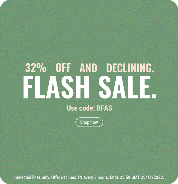 FLASH SALE | 32% OFF