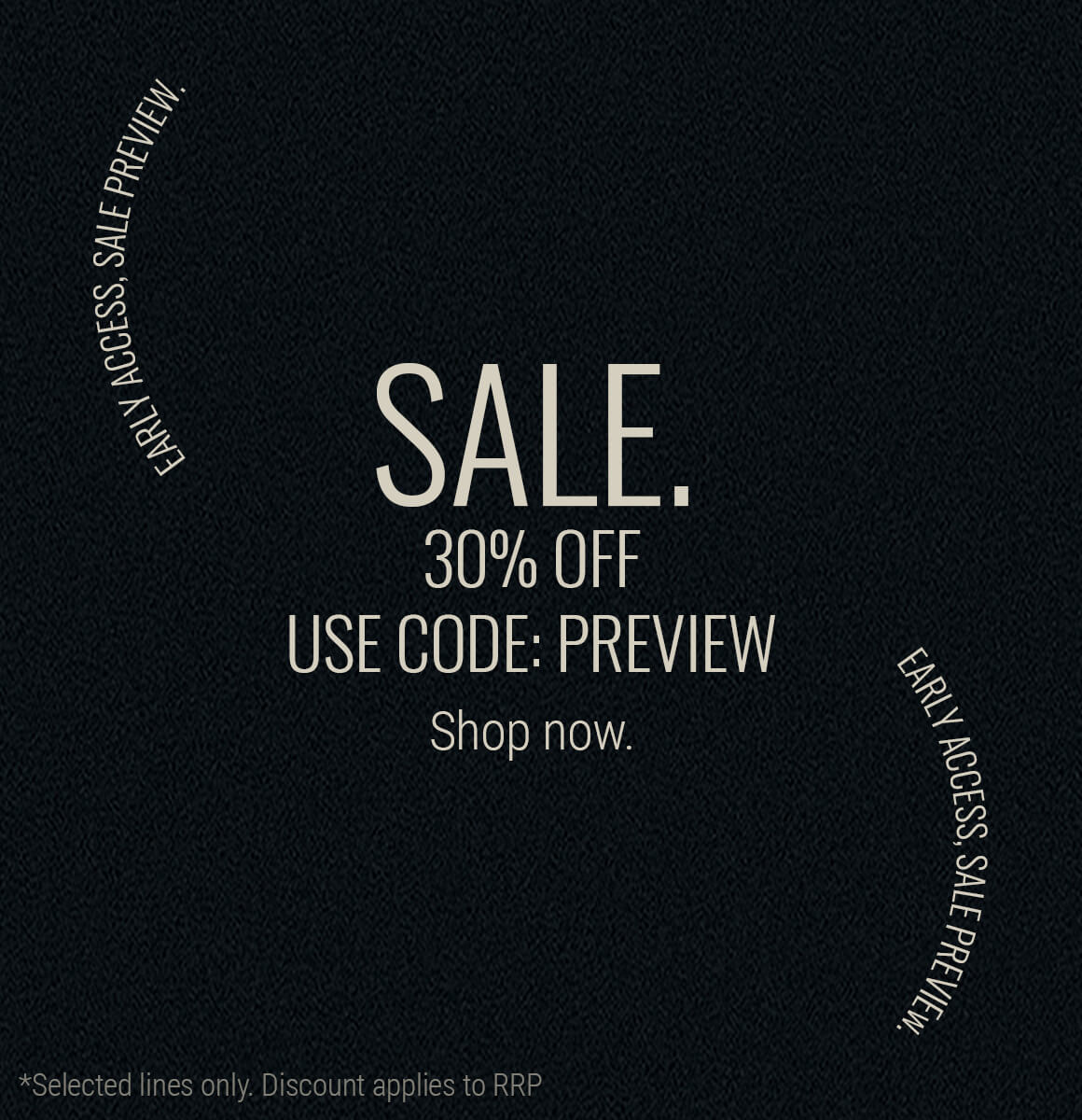 SALE PREVIEW