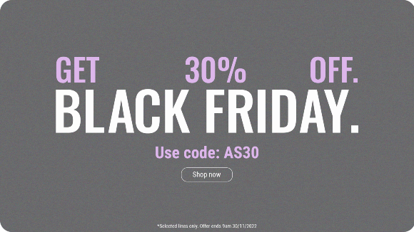 Save 30% using code AS30