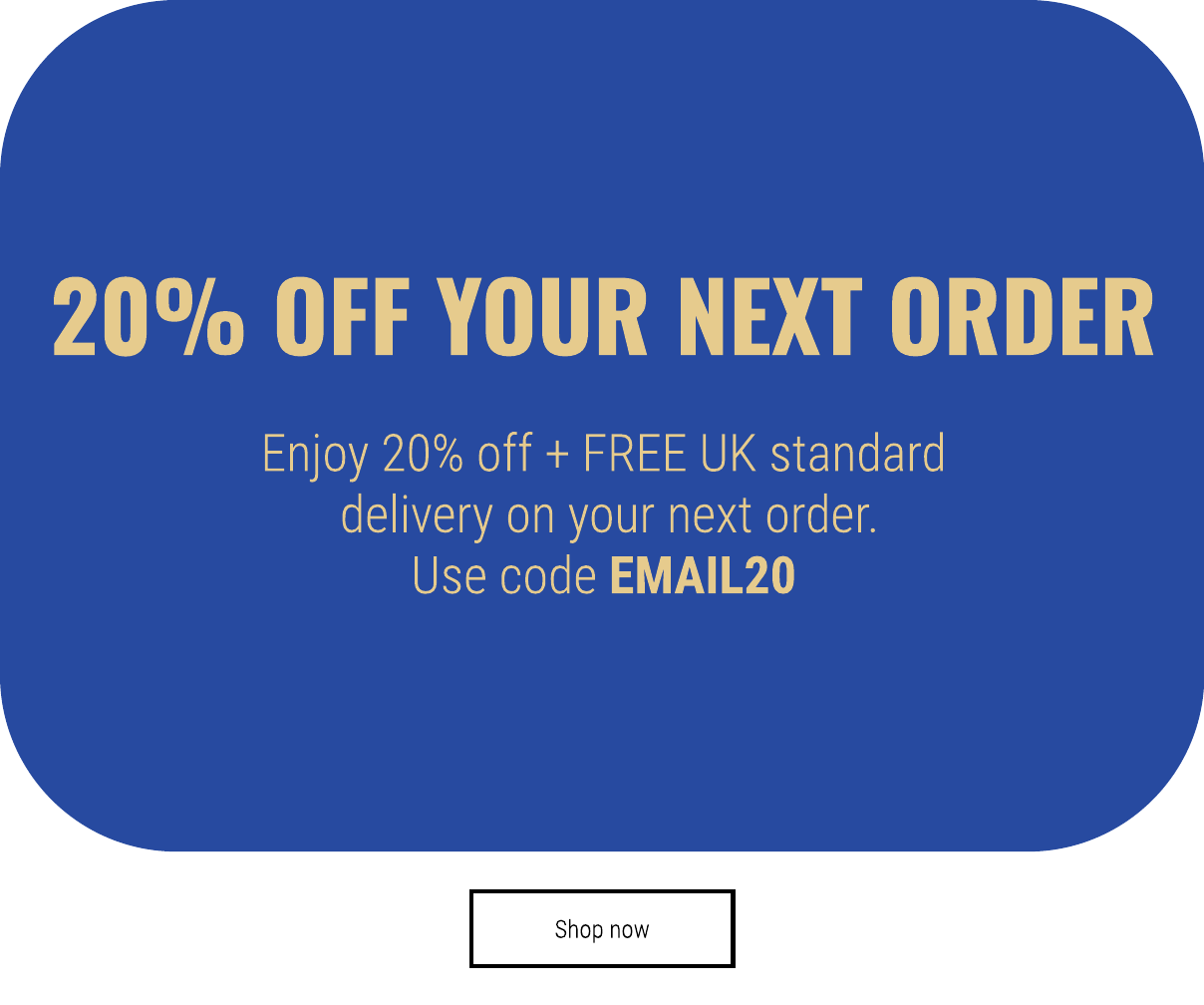 CODE | EMAIL20