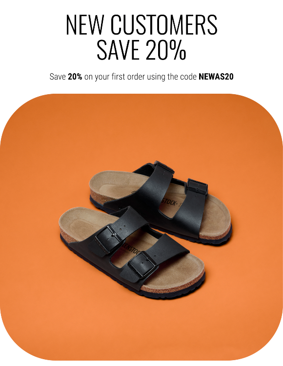 New customers save 20% off