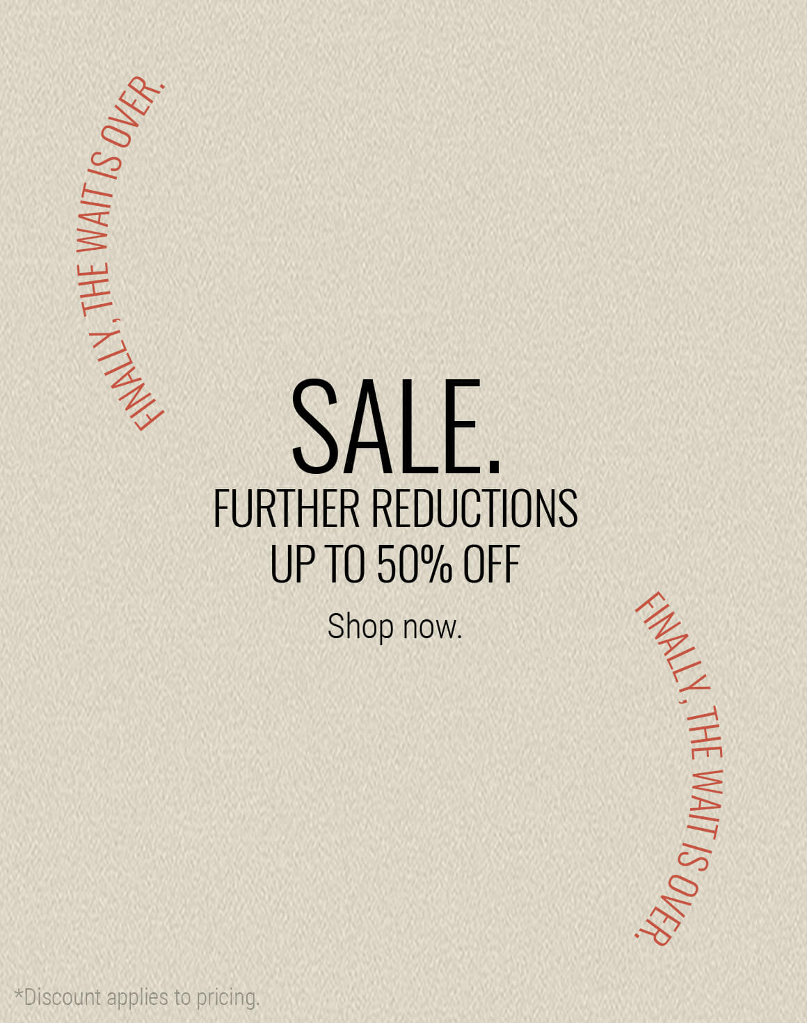 UP TO 40% OFF SALE