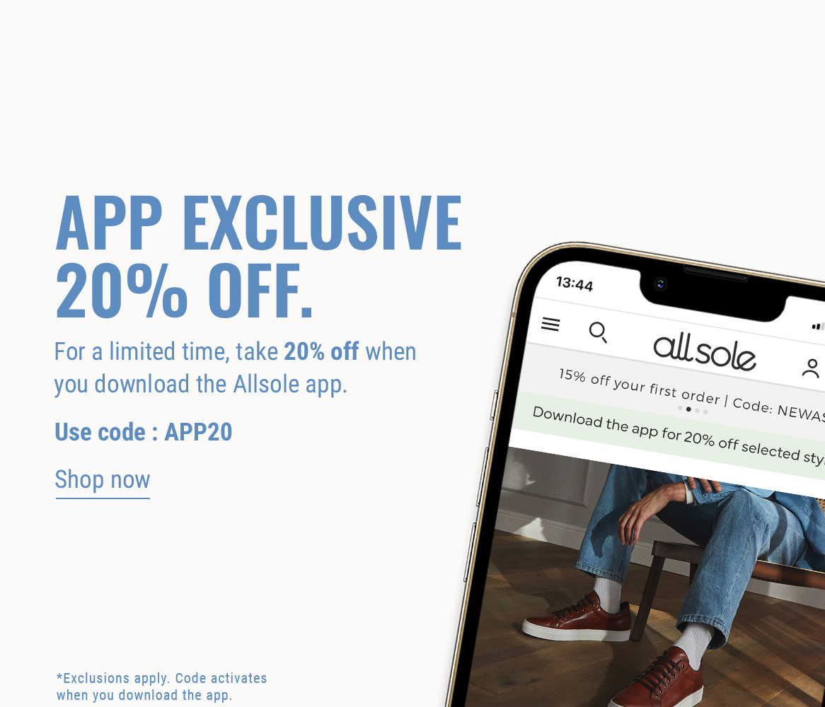 App exclusive 20% off