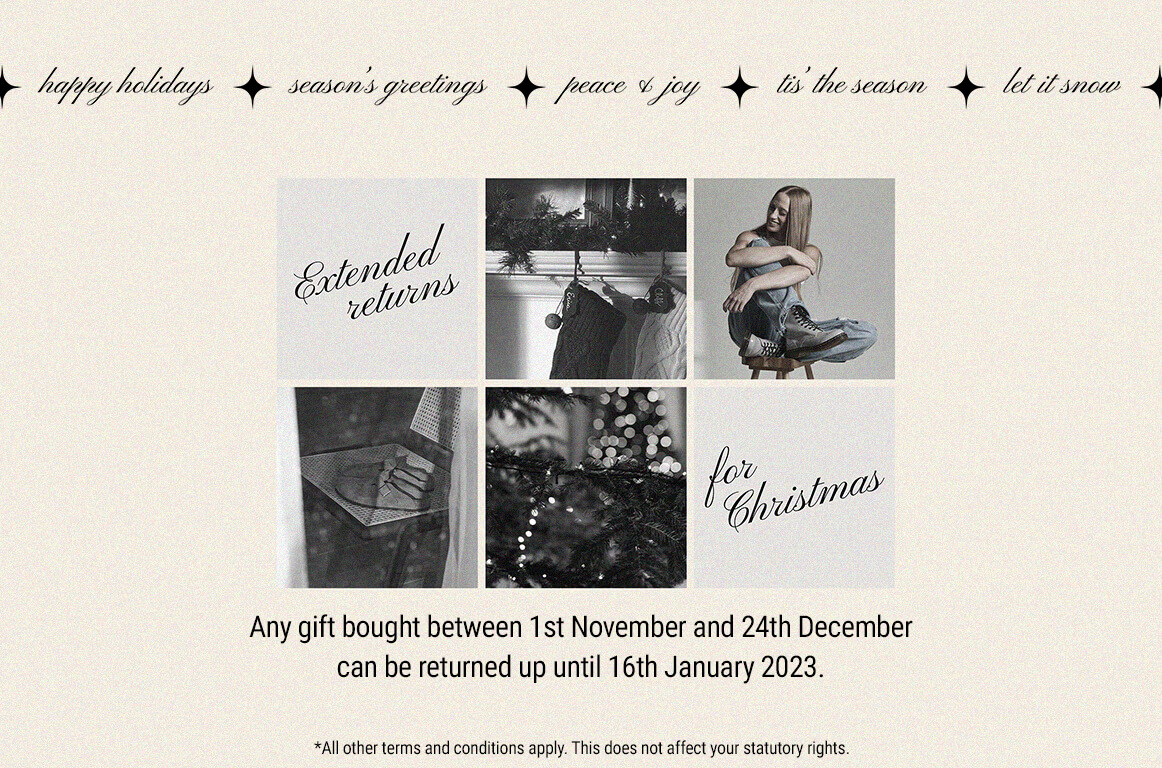 Returns extended until 16/01/2023