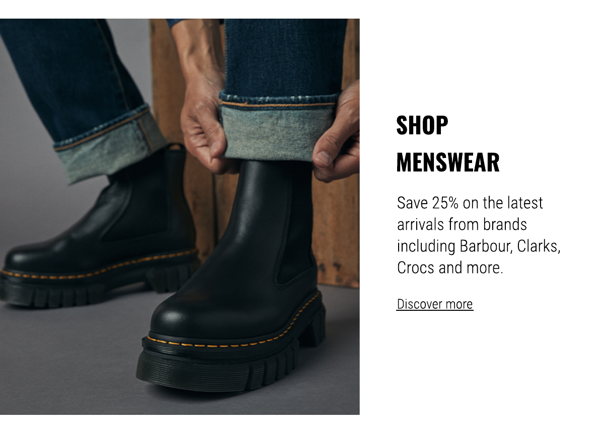 Shop menswear