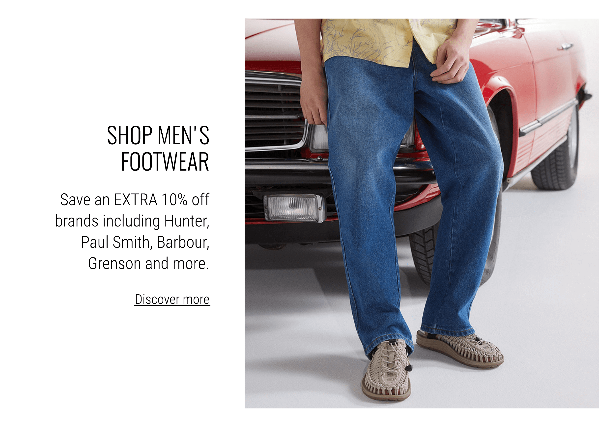 Men's footwear