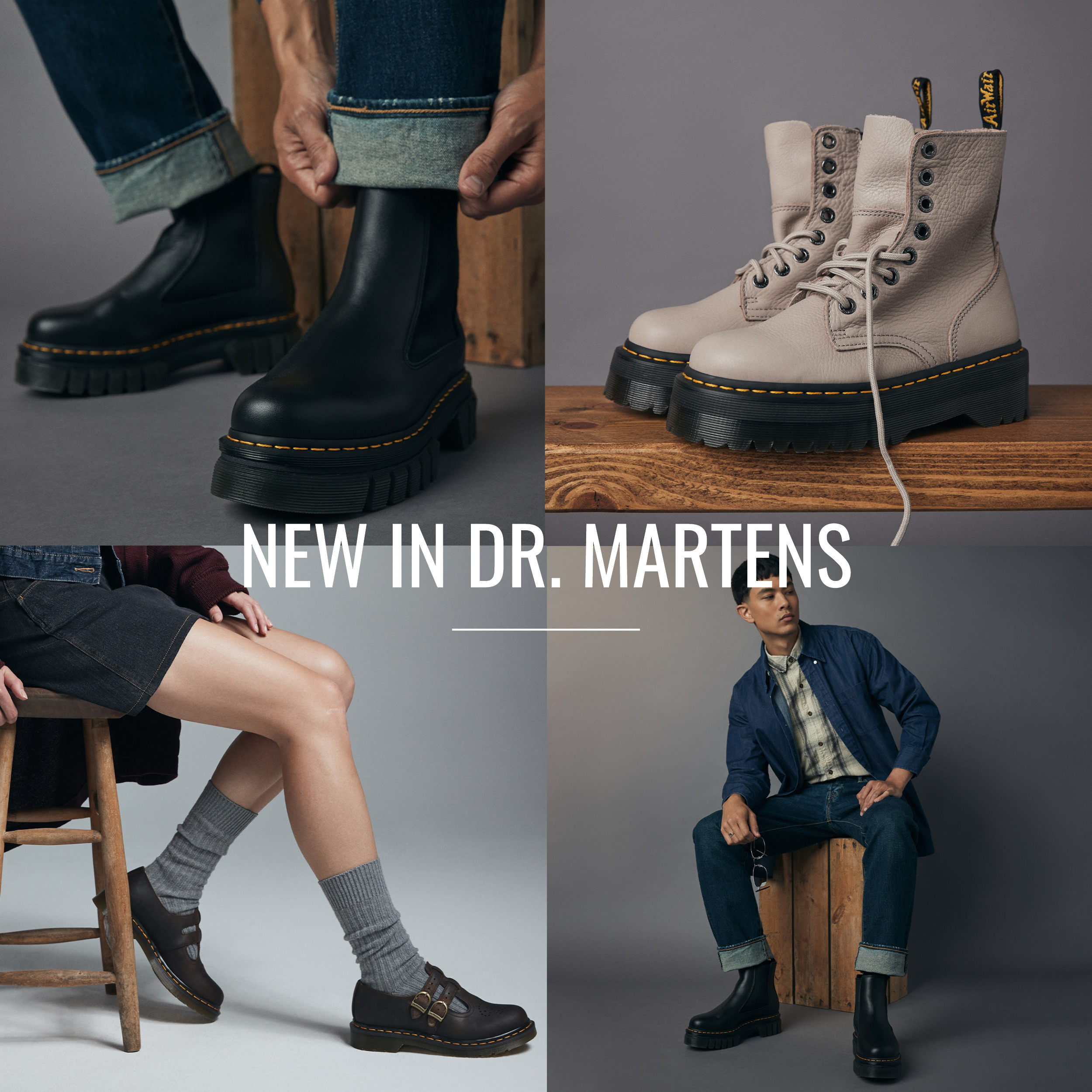 New In Dr. Martens