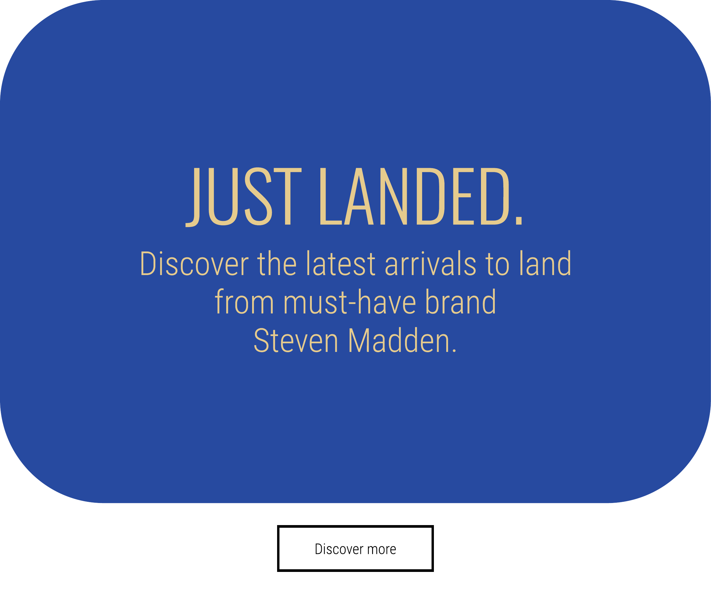 Just Landed | Steve Madden